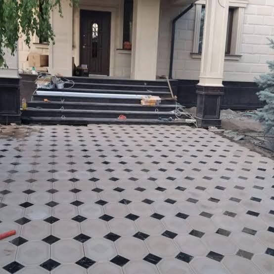 Брусчатка укладка