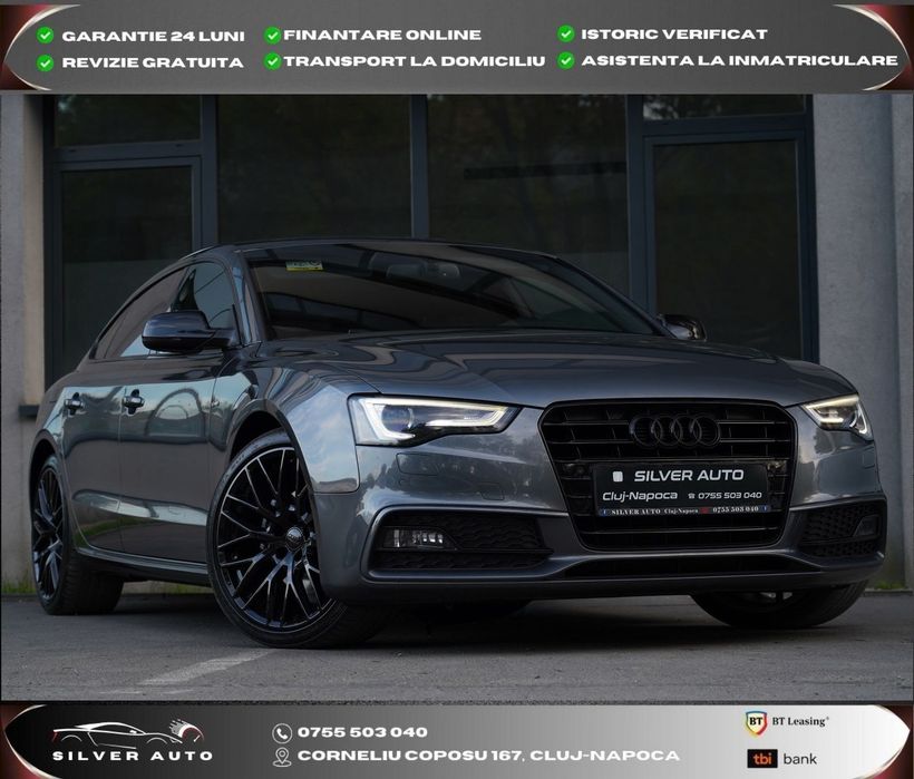 Audi A5 SLINE 2.0 190 cp  ultra Automat Rate Garantie