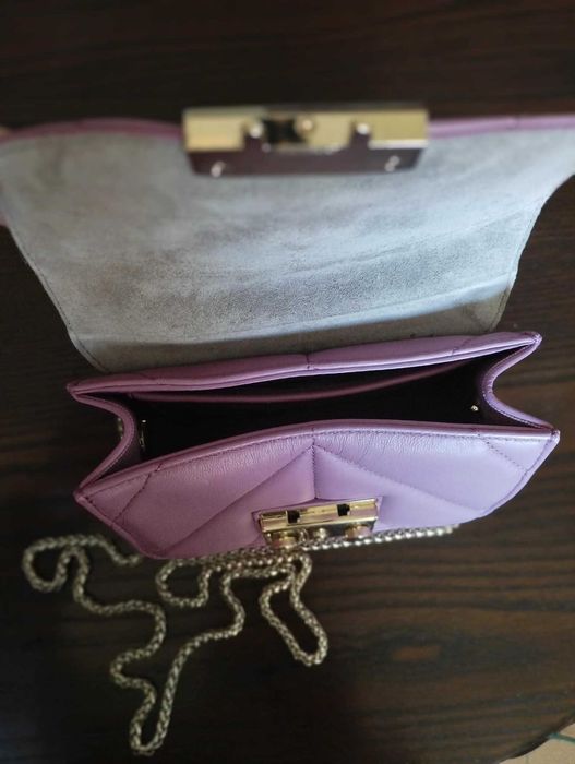 Дамска чанта - Furla, оригинал, розова