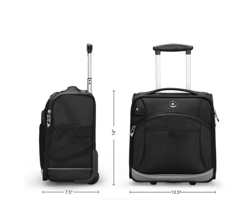 Swissdigital Basel  Сумка Чемодан (черная)