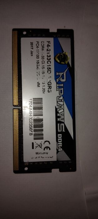 Ddr4 16 giga  loat de la Un leptop DELL