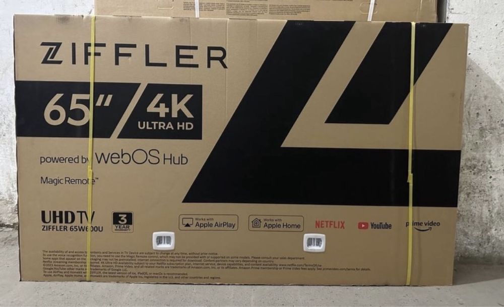 Ziffler 65 Smart Webos,Android