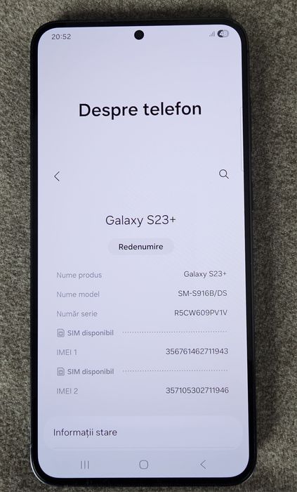 Galaxy S23+,  512 GB phantom black