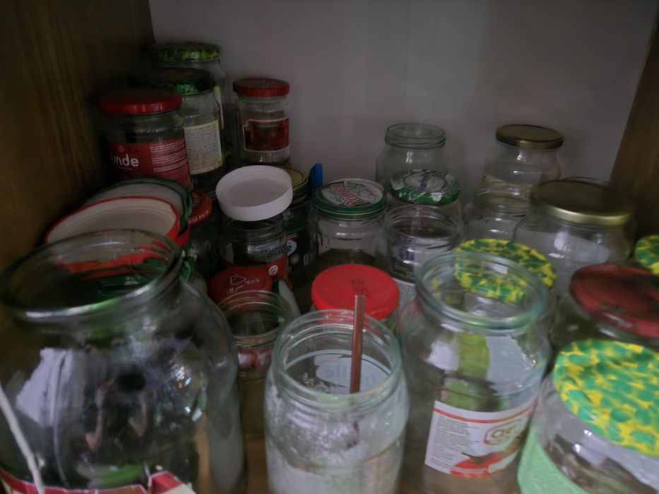 Отдам стеклянные банки