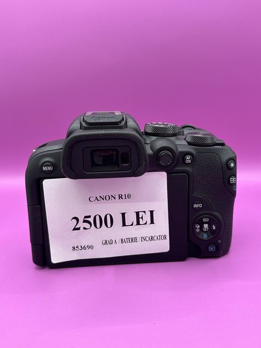 Canon R10 BATERIE /INCARCATOR/•Matei Amanet Margeanului• 8536