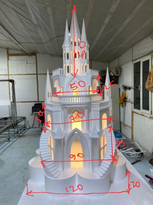 Шоу торт, свадебный торт