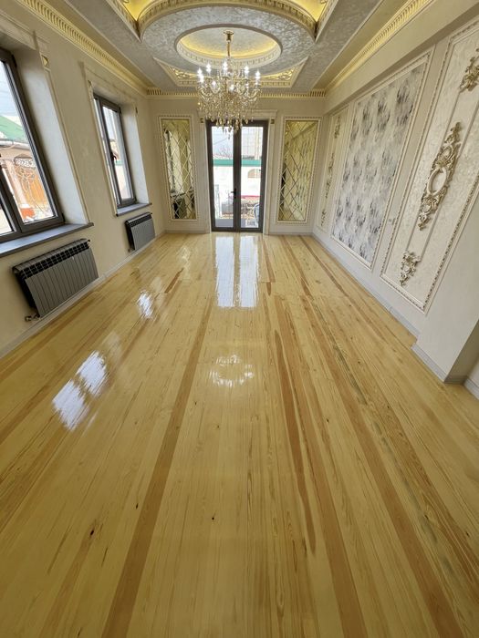 Шлифовка пол паркет