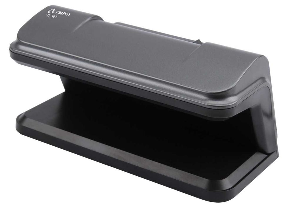 UV детектор за фалшиви банкноти Olympia UV 587 - бърза проверка