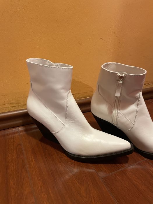 Cizme zara din piele noi