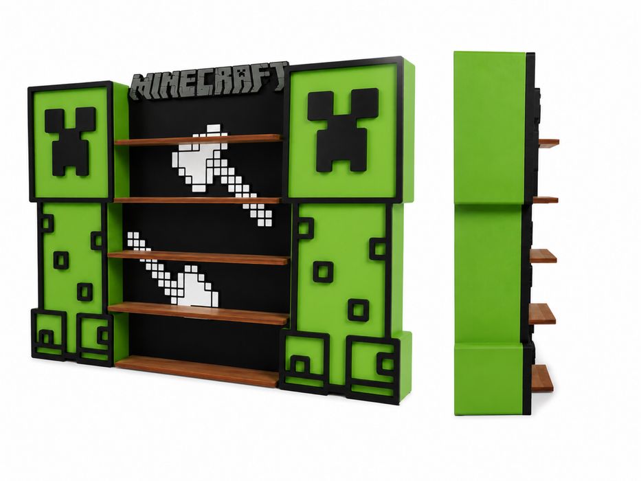 Minecraft Kinder Joy - стойка за фигурки
