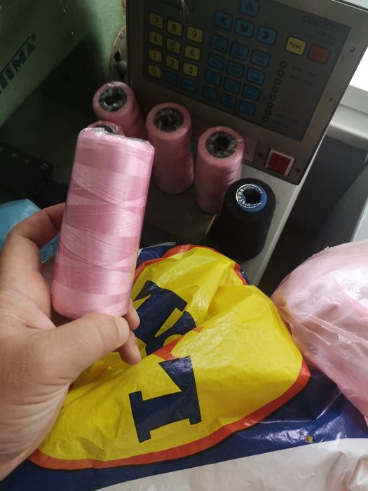 Копринени конци за машинна бродерия