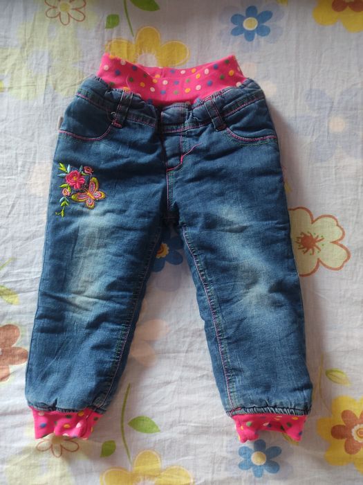 Джинсы зимние, утеплённые