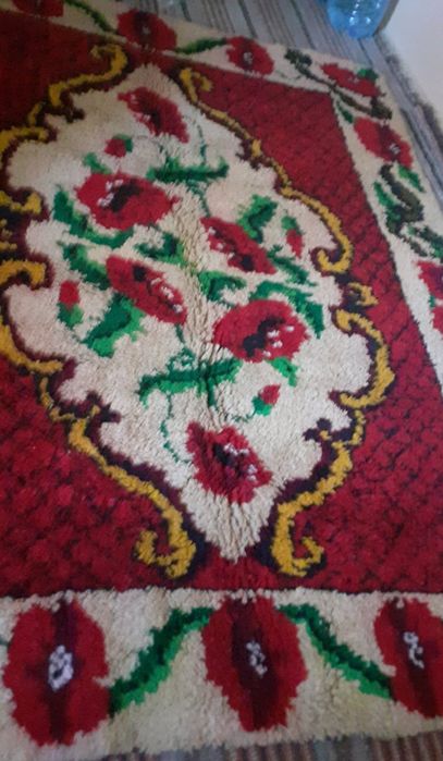 Ръчно тъкан китеник от 100% вълна