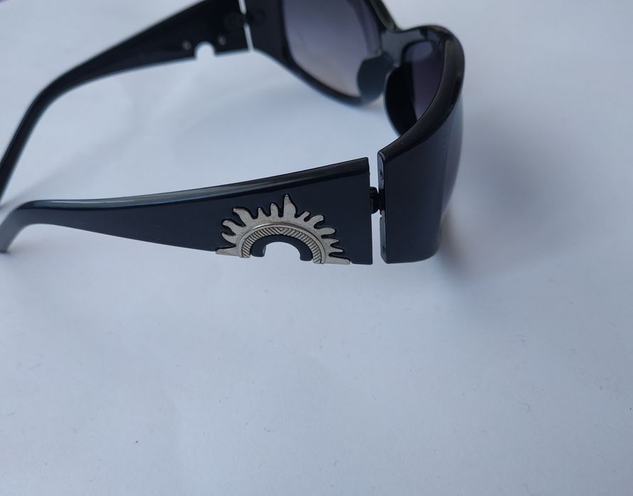 Ochelari de soare Versace, Locs, bărbați, ramă negru