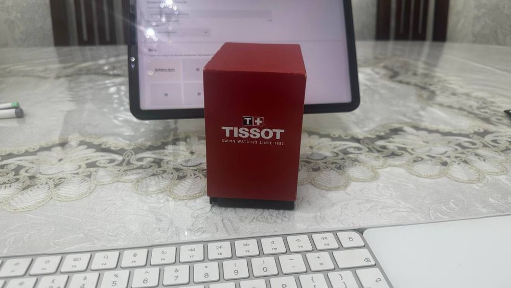 Tissot Chrono XL Classic 45mm Swiss Qaurtz Blue Dial Brown strap торг