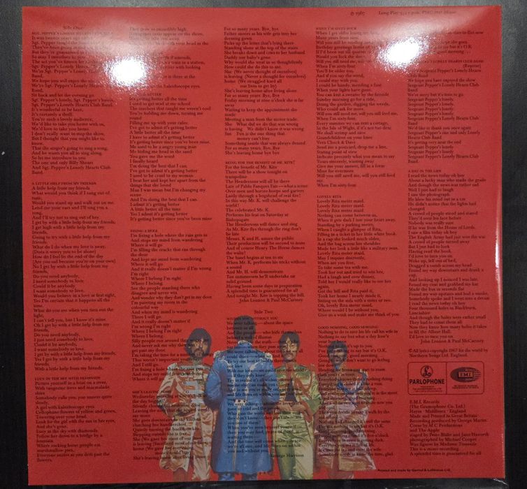 The Beatles Sgt. Pepper's Lonely Hearts Club Band MONO AAA NOU