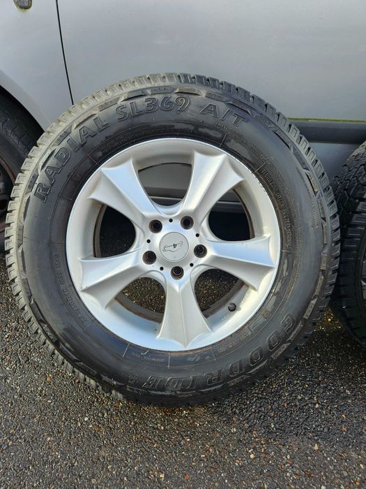 Лети джанти 16" 5х114,3 гуми 225/70/16