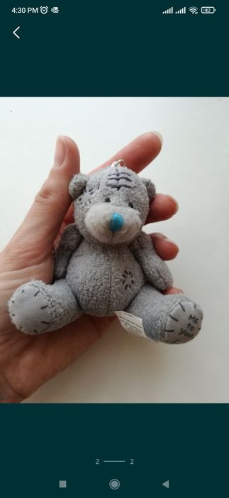 Брелок мишка Тедди новый