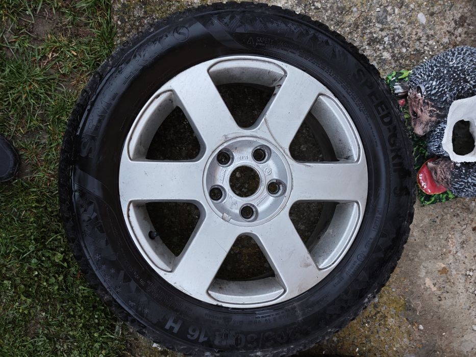 Set Roți (jante+anvelope iarnă) 5X112 R16 VAG/AUDI