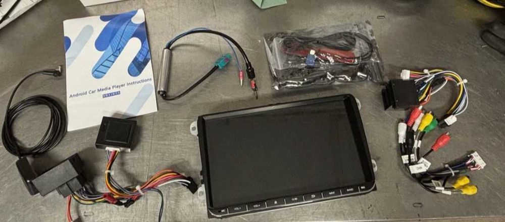 navigatie + rama skoda octavia2