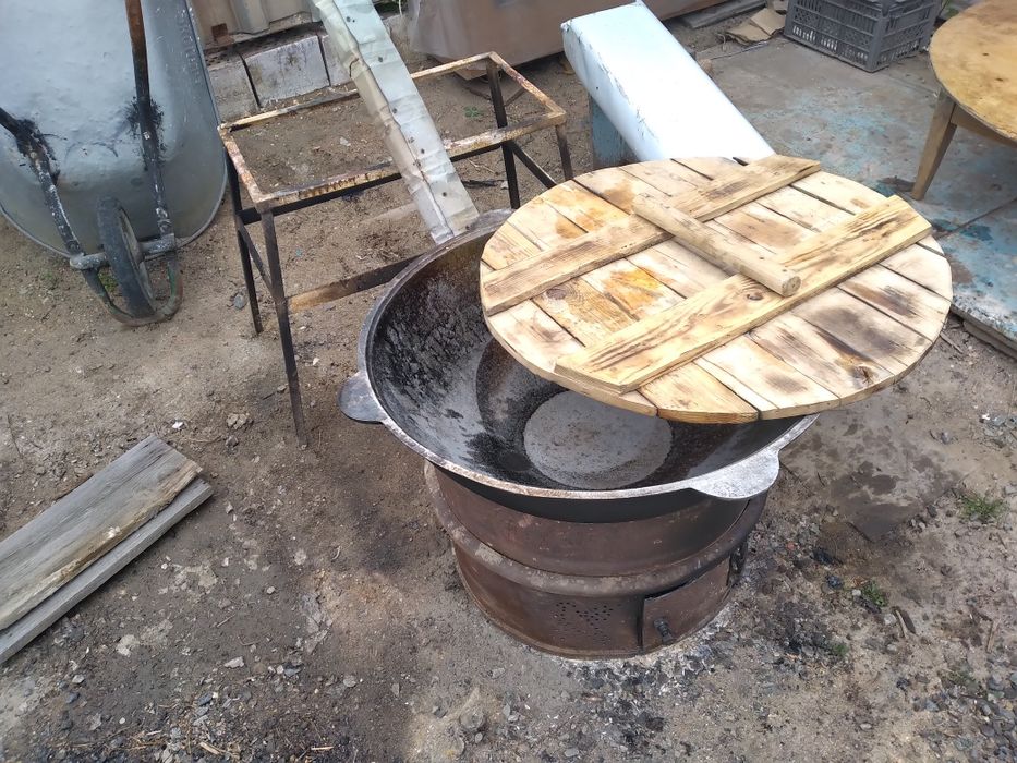 Казан ошак крышка