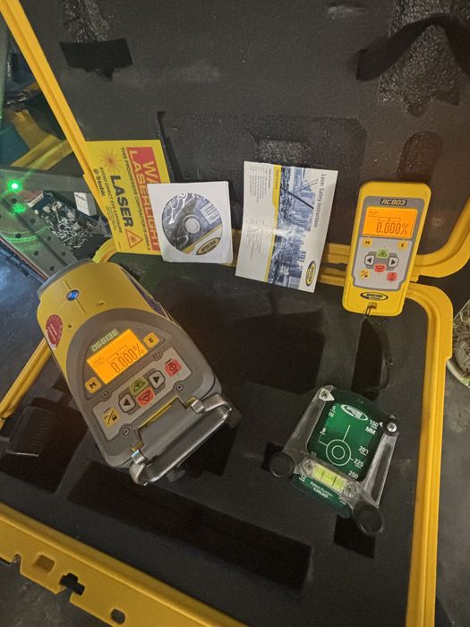 Spectra dg613G Nivela laser canalizare Topcon hilti leica