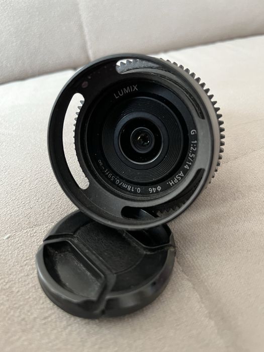 Panasonic GH5 + 14 2:5 + 25 1:7 + baterii + cage Smallrig