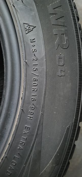 anvelope 215 60 16 nokian wr d4 2018 6,5mm