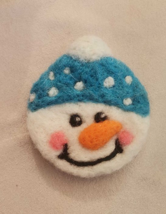 Коледни играчки от плъстена вълна