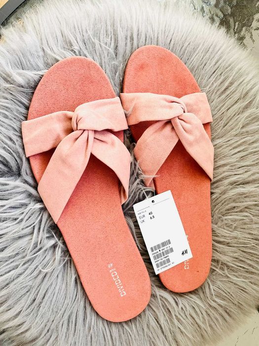 Sandale / Slapi H&M Roz Prafuit Noi
