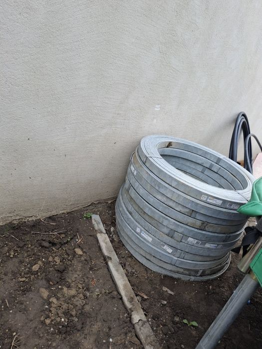Platbanda zincat pentru impamantare