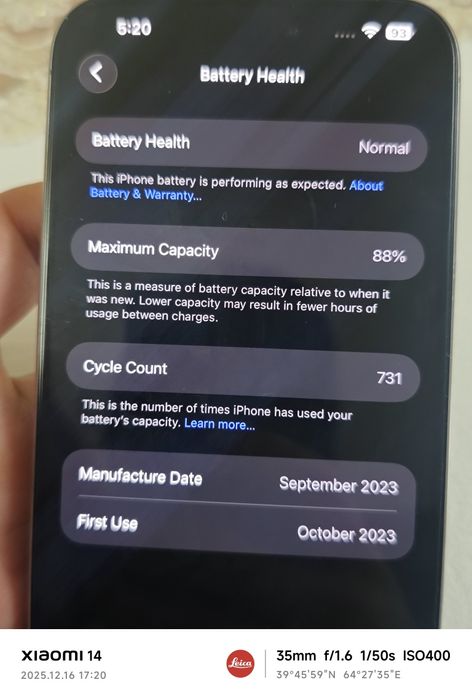 Iphone 15 pro max 512gb 2 ta sim card