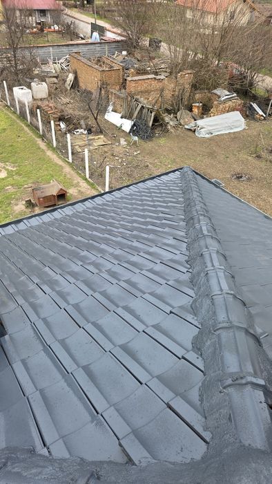 Боядисване на Покриви с Керемиди или Ламарина, Дървени Конструкции