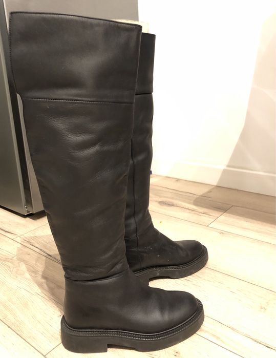 Cizme dama din piele