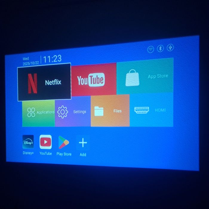 Videoproiector suport 4k