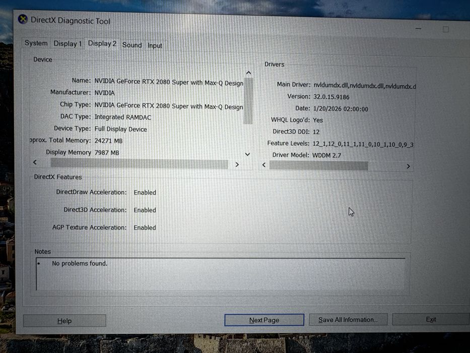 Vand laptop Lenovo Legion 7