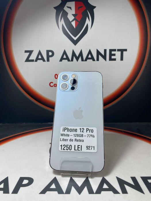 Zap Amanet Vitan - iPhone 12 Pro - White - 128GB - 77%
