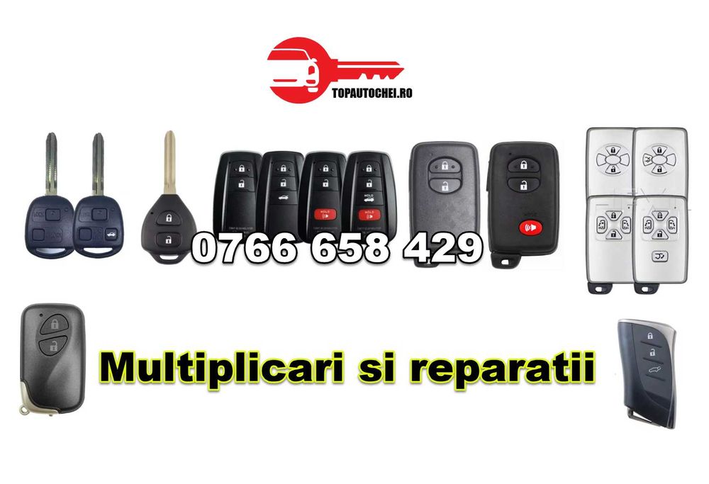 Cheie Toyota, Lexus | Copiere, Programare & Reparatii Keyless