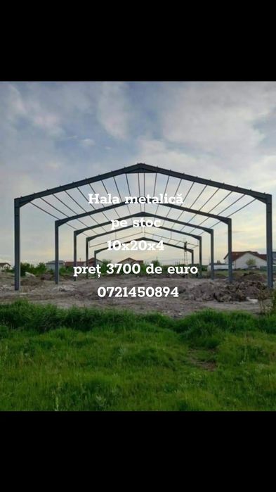 Vand hala metalica 6x10