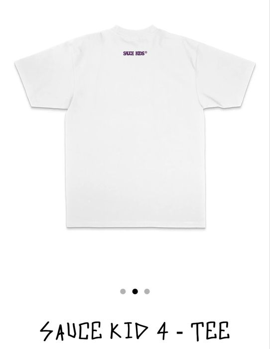 V:RGO SAUCE KID 4 - TEE бяла тениска