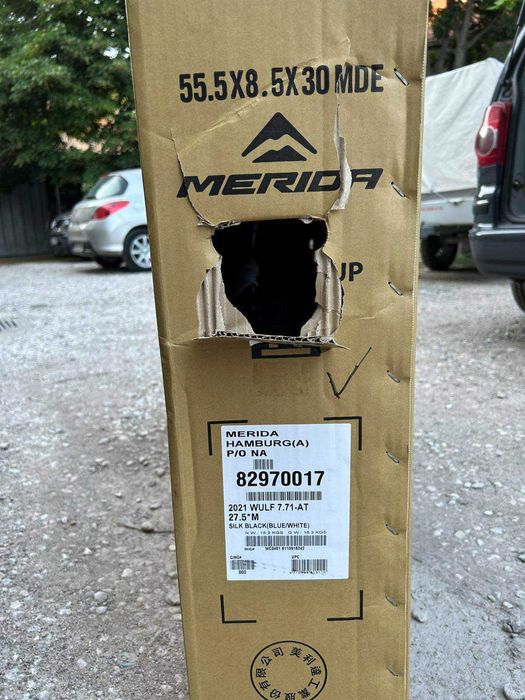 Ел. Колело Merida 2021 Wulf 7.71 AT 27.5 M