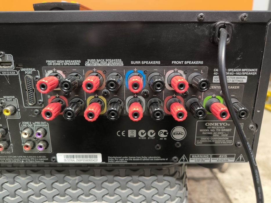 Onkyo tx sr 607  7.2 channel
