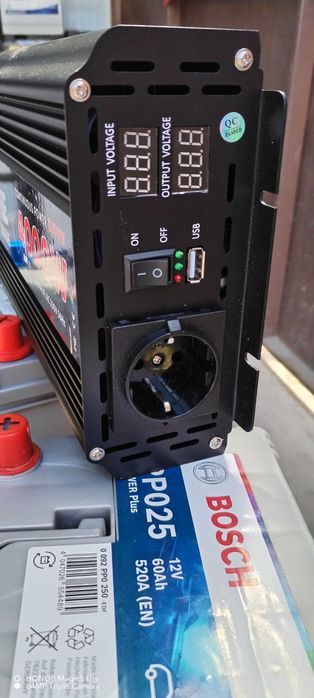 Инвертор 4000 W пълна синусоида+акумулатор и мн. други ТОП предложения