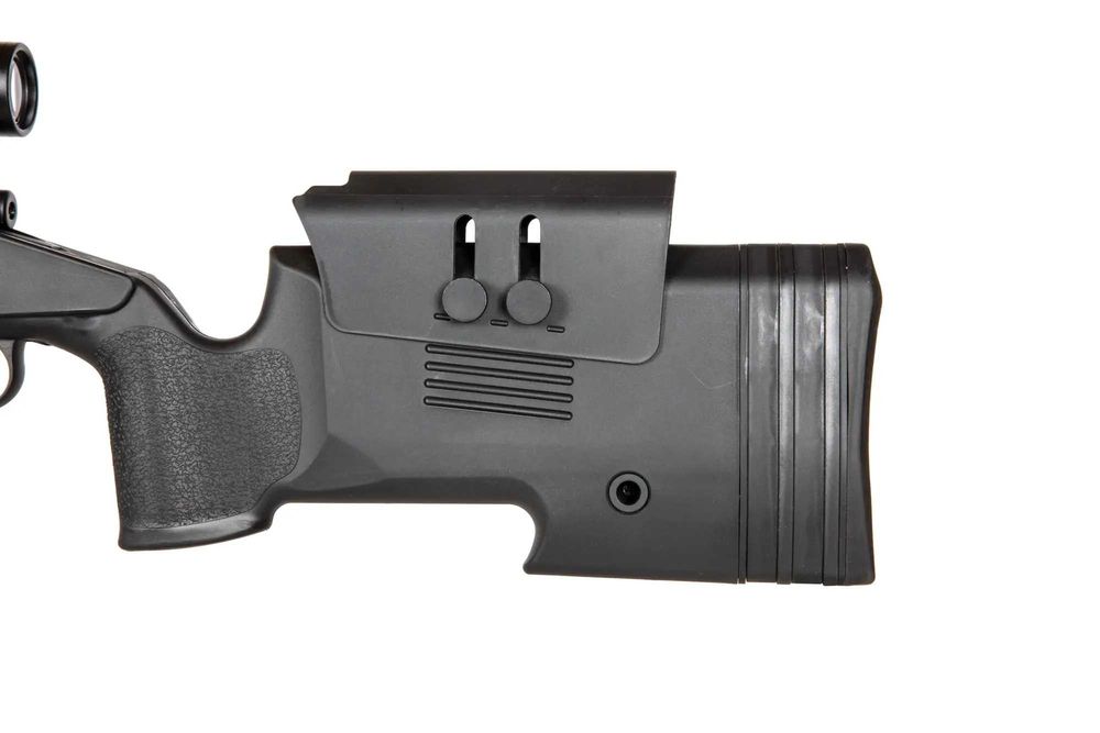 Pusca airsoft sniper puternica 4j -Sniper S02 cu Luneta-Bipod