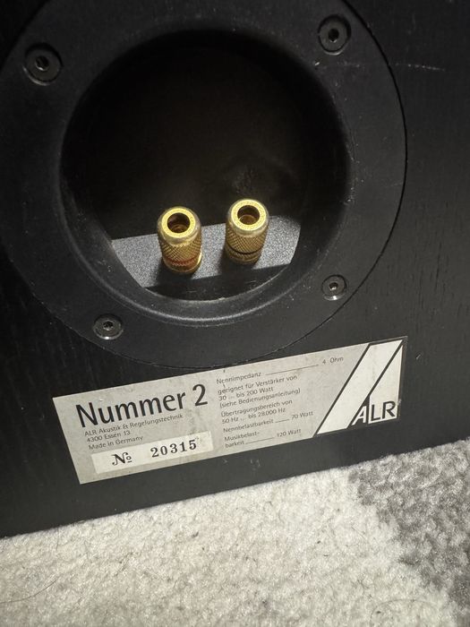 Boxe ALR Nummer 2 – Made in Germany – Sunet cald și detaliat