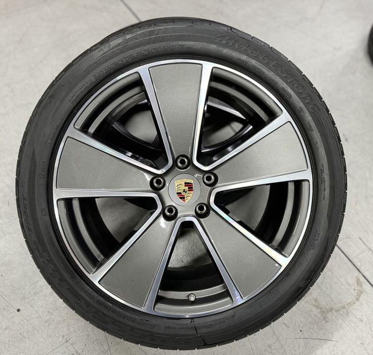Jante Porsche Cayenne R21 9Y0 E3 Originale Bridgestone de vara