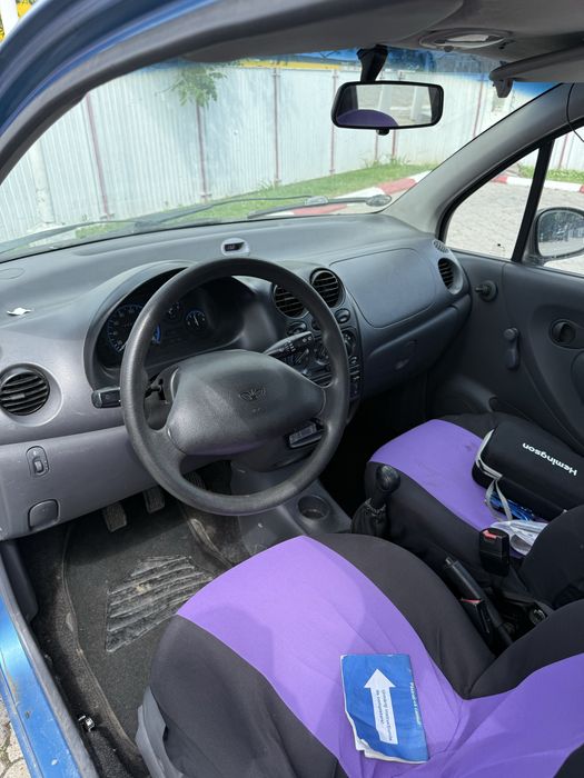Daewoo Matiz 2007 • 88.000 km • AC • Schimb cu mașină mai mare, ofer diferență