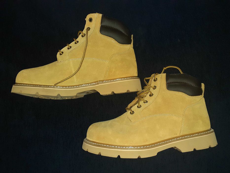 ЧИСТО НОВИ Oбувки ботуши от естествена кожа Brahma Размер 47