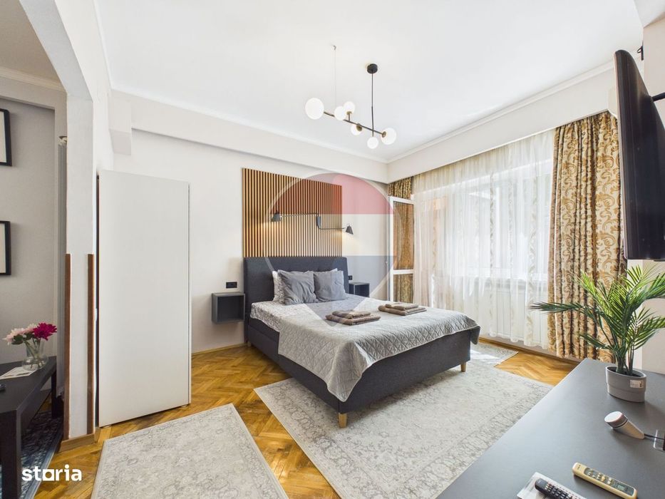 2 Camere tip studio | Piata Victoriei | centrala proprie | modern