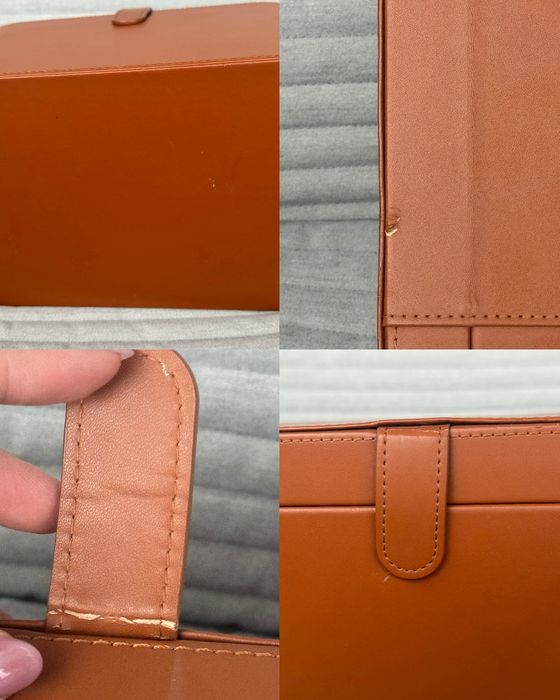 Куфар / кутия за Dyson Airwrap в кафяв цвят, включващ приставки